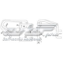 ST-DTU1-395-0 SAT radiador de calefacción