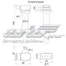 ST9091902249 SAT bobina de encendido