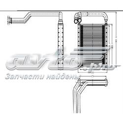 ST-HNS1-395-0 SAT radiador de calefacción