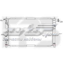 22A684 FPS radiador refrigeración del motor