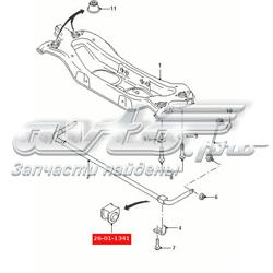 26011341 Полиуретан casquillo de barra estabilizadora trasera