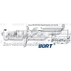 G22250151L Bort amortiguador trasero izquierdo