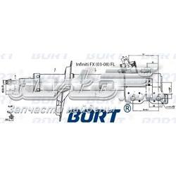 G22250189L Bort amortiguador delantero izquierdo