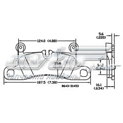 161453 Power Stop pastillas de freno traseras