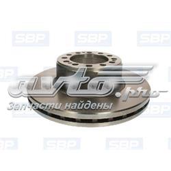 Disco de freno trasero 02SA001 SBP