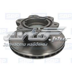Disco de freno trasero A9054200072 Mercedes