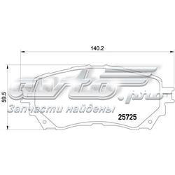 8DB355020901 HELLA pastillas de freno delanteras