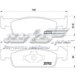 8DB 355 020-421 HELLA pastillas de freno delanteras