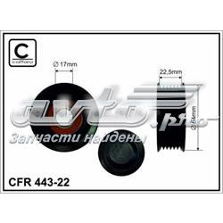 443-22 Caffaro polea inversión / guía, correa poli v