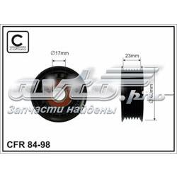 CFR 84-98 Caffaro rodillo, correa trapecial poli v