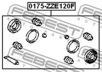 Juego de reparación, pinza de freno delantero Toyota Corolla E12