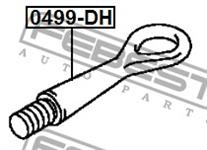 Gancho De Remolque Nissan Versa E12X