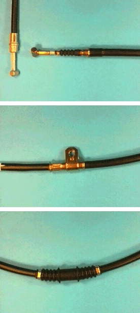 Cable de freno de mano trasero derecho MB520346 Mitsubishi