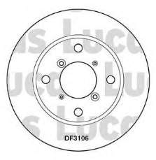 5531160B41000 Suzuki freno de disco delantero