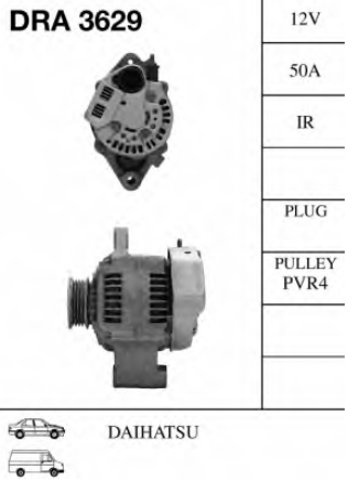 2706087106000 Daihatsu alternador