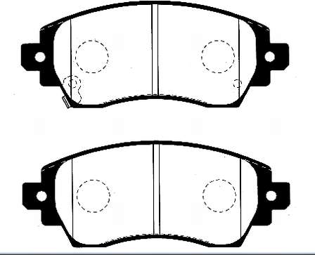 Pastillas freno delanteras Toyota 0446502030 precio, desde 24,53 EUR