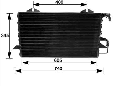 Condensador aire acondicionado 300289 ACR