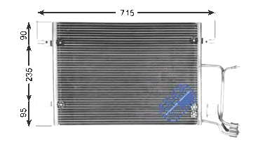 Comprar 8D0260403G VAG Condensador de aire acondicionado