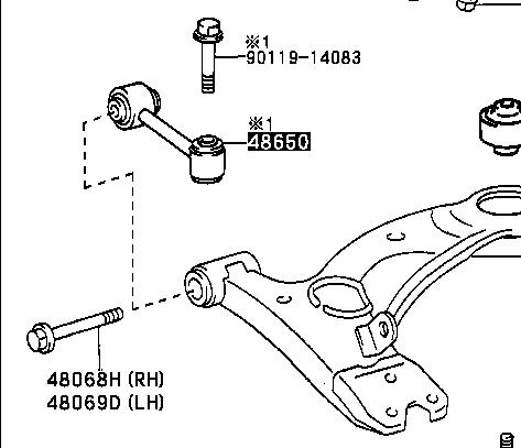 4865020020 Toyota