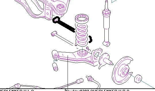Comprar 5520026500 Hyundai/Kia Brazo superior izquierdo de la suspensión trasera