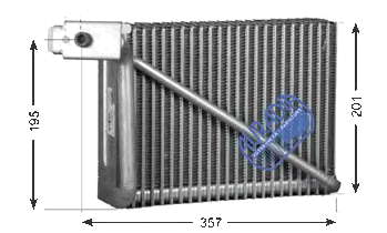 Evaporador de aire acondicionado VAG 8D1820103D precio, desde 87,60 EUR