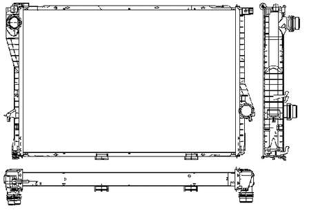 Comprar 17111436061 BMW Radiador de auto