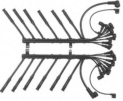 12121725039 BMW juego de cables de encendido