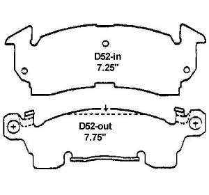 MD52 Jurid/Bendix pastillas de freno delanteras