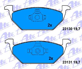 Pastillas de freno delanteras Seat Ibiza 5 KJ1, KJG