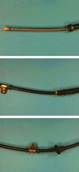 Cable de freno de mano trasero derecho para Mitsubishi Galant (E3A)