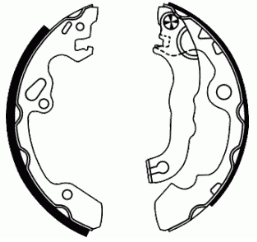 Zapatas de freno 1126158 Ford