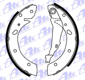 0449505020 Toyota Zapatas de freno de tambor traseras