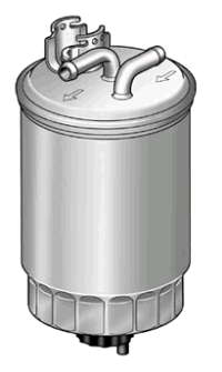 191127401M VAG filtro de combustible