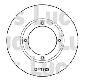 5551178400000 Suzuki disco de freno delantero