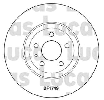 60815938 Fiat/Alfa/Lancia disco de freno delantero