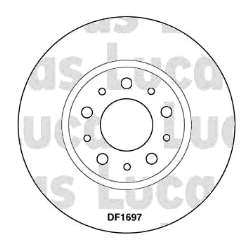 68489020 Volvo disco de freno delantero