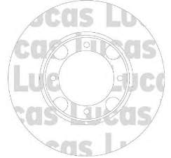 5171221B00 Hyundai/Kia disco de freno delantero