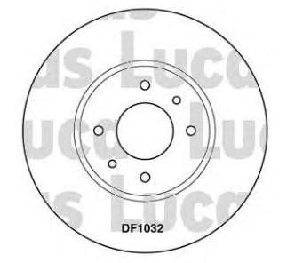 7701204300 Renault (RVI) disco de freno delantero