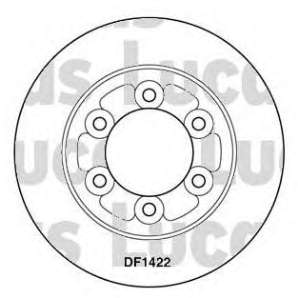 Freno de disco delantero 0SD163325X Hyundai/Kia