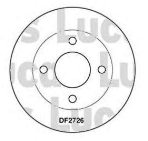 Freno de disco delantero 9591920 Brembo