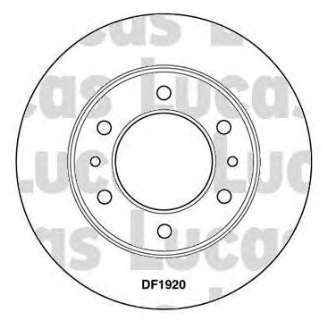 4351235070 Toyota disco de freno delantero