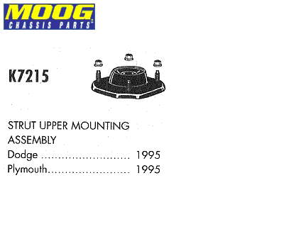 4626100 Chrysler soporte amortiguador delantero