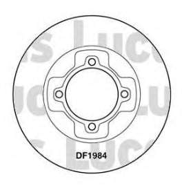 EBT86 Ford freno de disco delantero