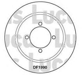 Freno de disco delantero CD6379S Bremsi