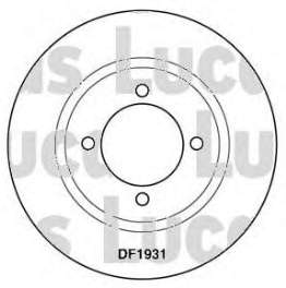 Freno de disco delantero DI102C Japan Parts