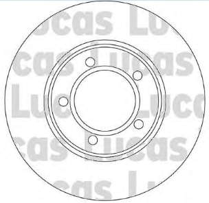 4351226030 Toyota freno de disco delantero