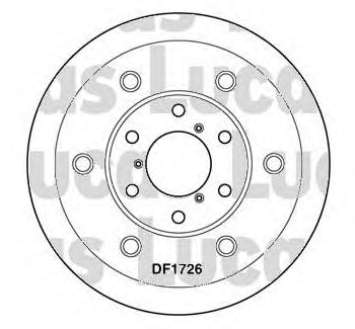 1904529 Fiat/Alfa/Lancia freno de disco delantero