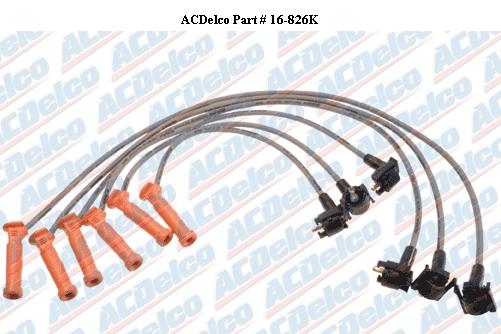 XU2Z12259EA Ford juego de cables de encendido