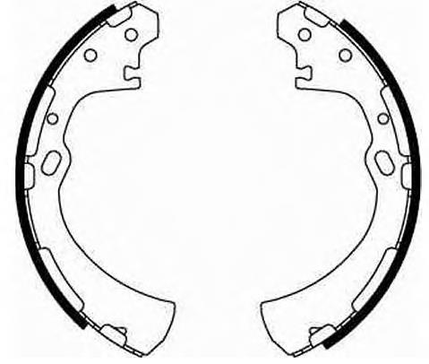 Zapatas de freno de tambor traseras Nissan/Infiniti 4406016C26 precio, desde 38,12 EUR