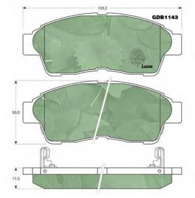 Comprar 0446505010 Toyota Pastillas delanteras de freno